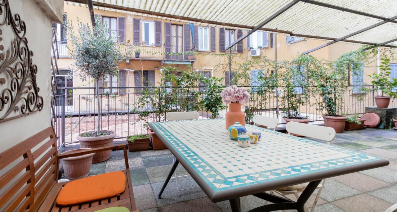 Joivy Apt For 6 With Big Terrace In Milan Centro Storico Екстер'єр фото